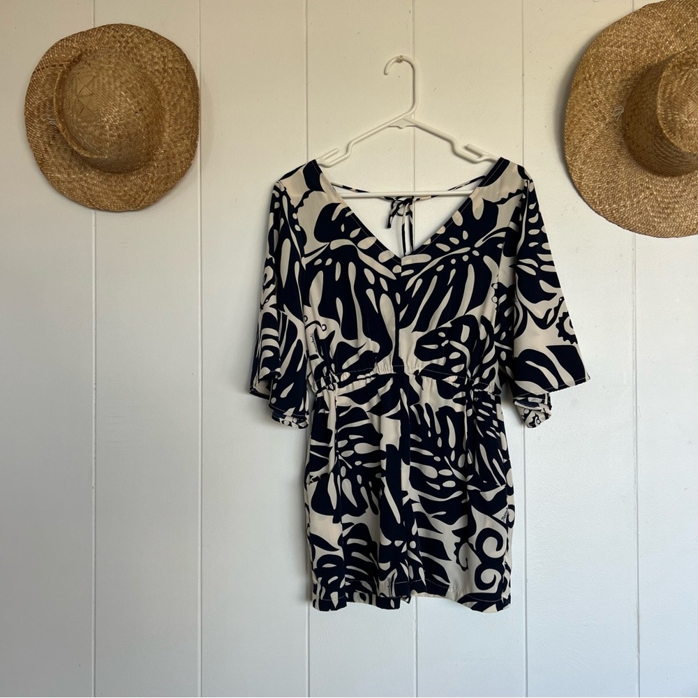 Manuheali’i manoa monstera romper